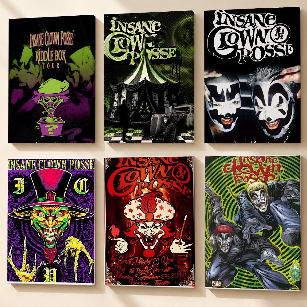 Canvas Wrap Ready - Band I-Insane Clown Posse Poster Framed