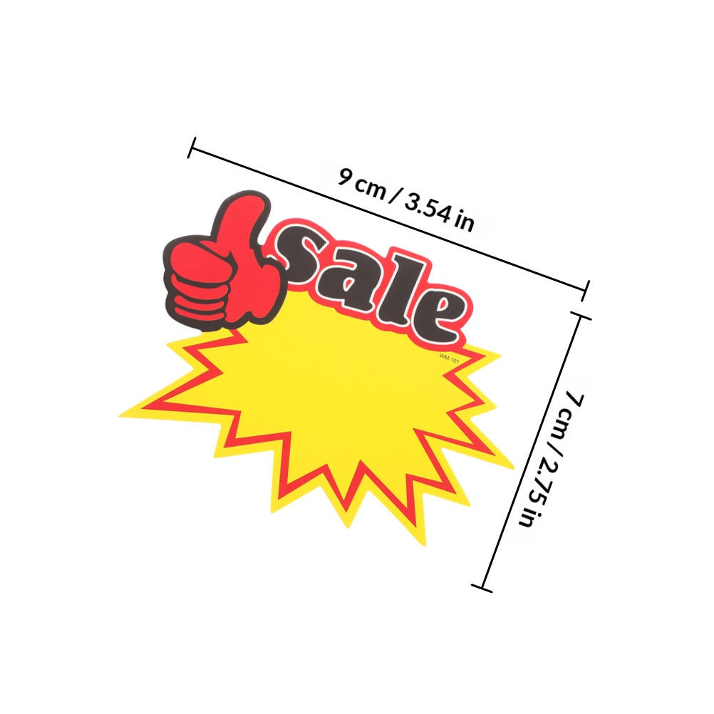 200Pcs Price Labels Bright Yel - Yard Sign Blank review and price