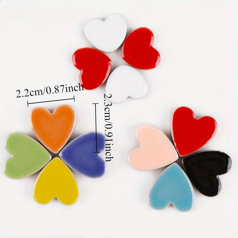 Heart Shaped Ceramic Mosaic Ti - Ceramic Tile Blank review and price