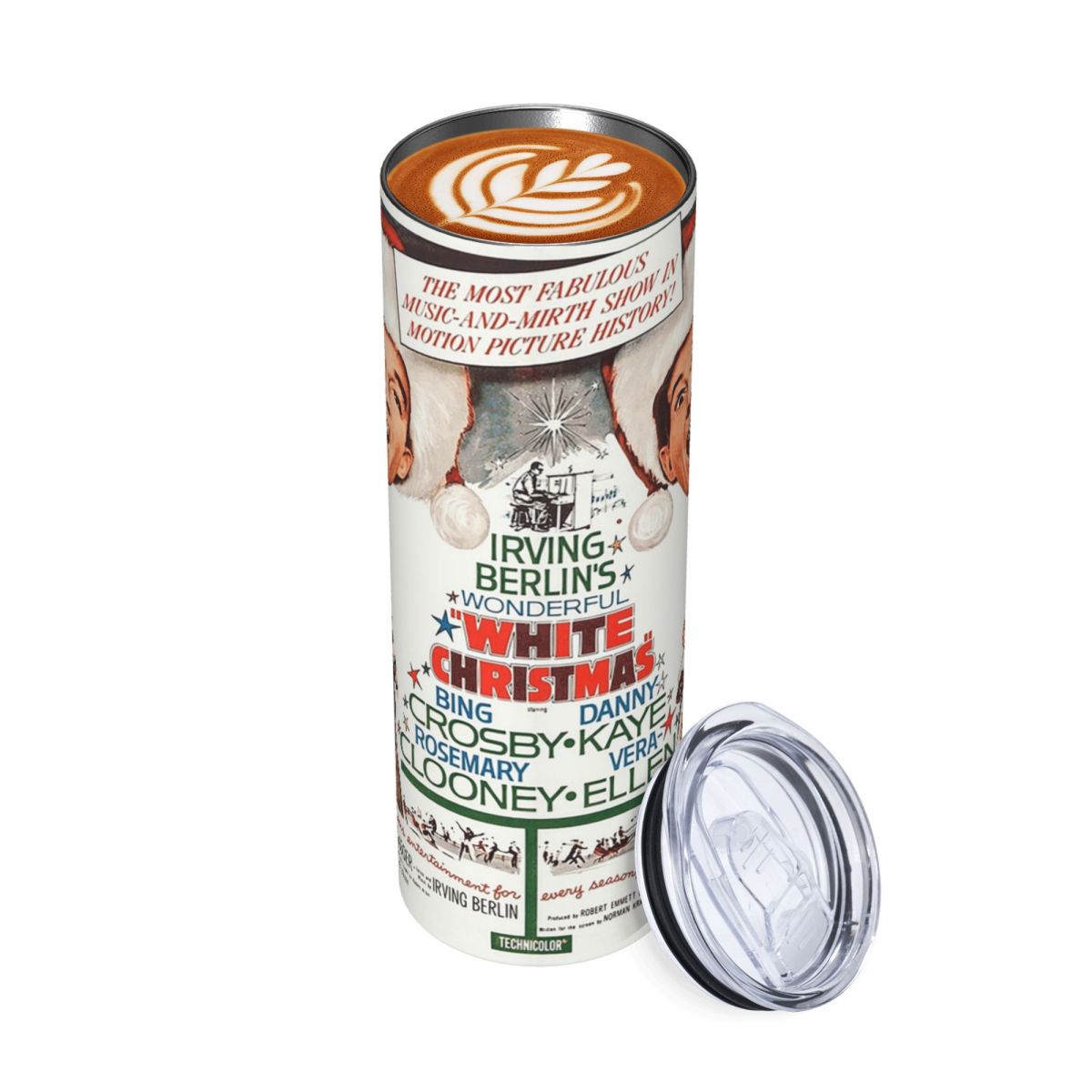 White Christmas - Bing Crosby, - Tumbler 20Oz White review and price