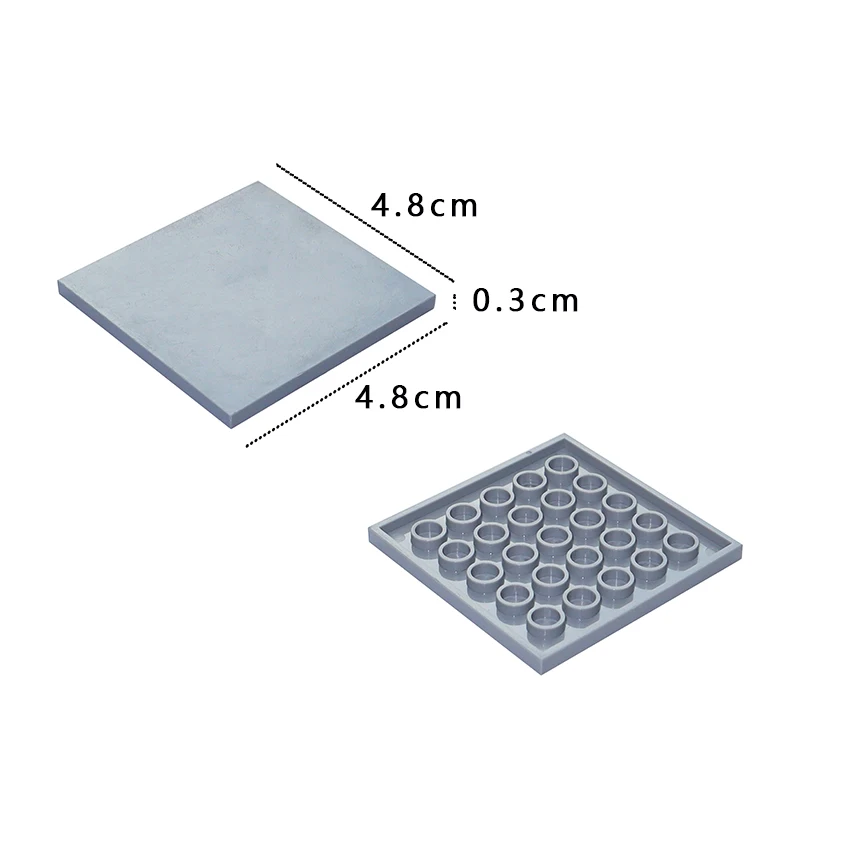 10PCS MOC Assemble Particles 1 - Ceramic Tile Blank review and price