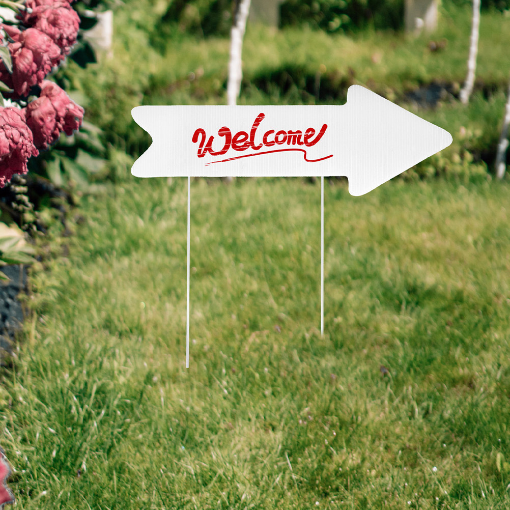 2Pcs Blank Arrow Yard Sign Cor - Yard Sign Blank review and price