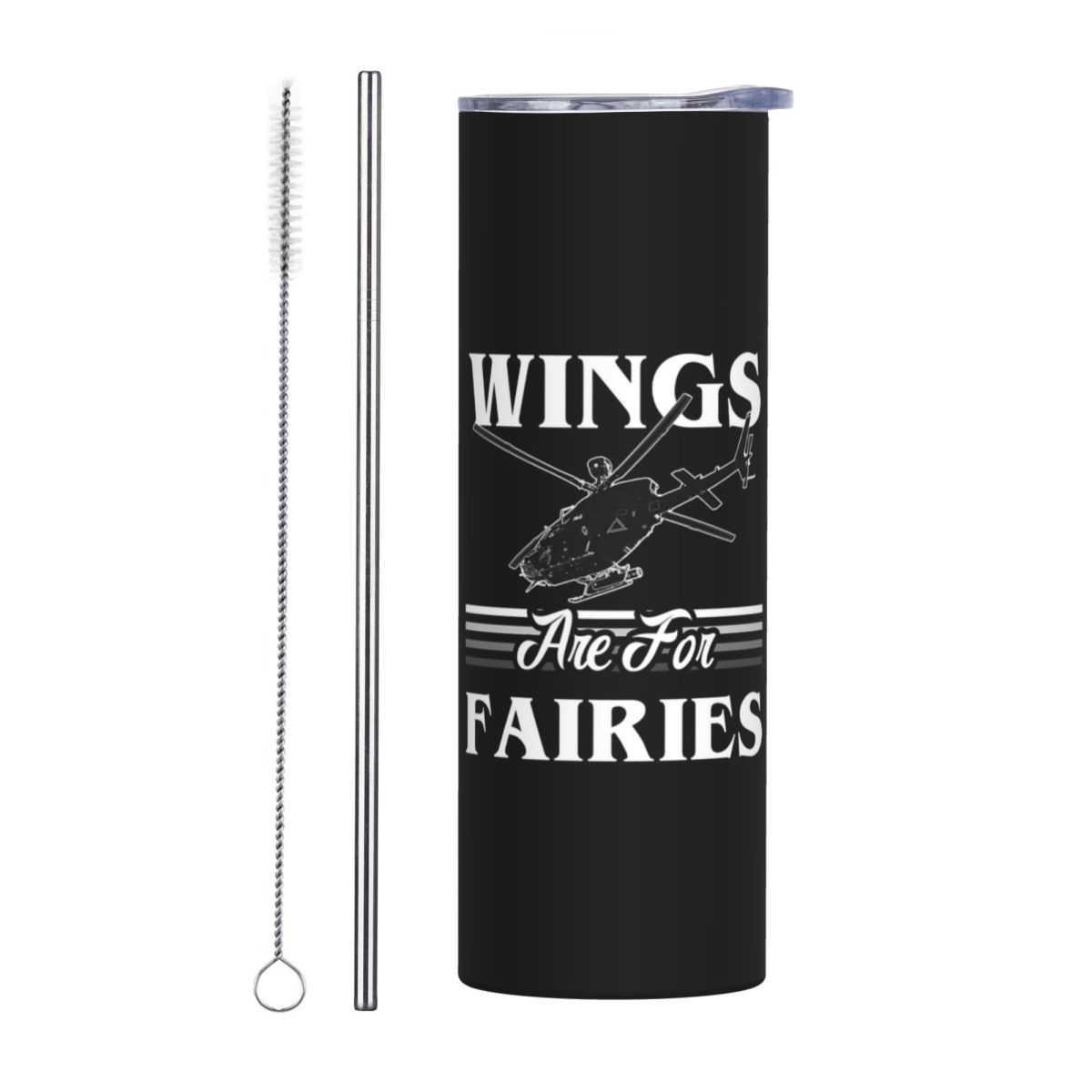 Wings Are For Fairies Helicopt - Tumbler 20Oz White review and price