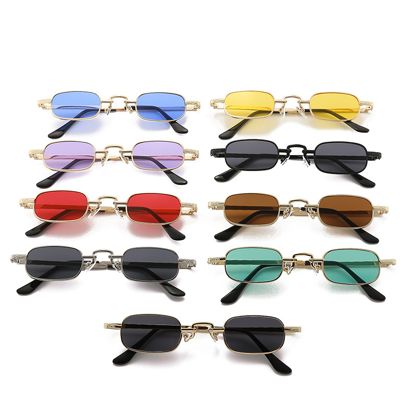 New Small Frame Square Sunglas - Metal Photo Panel review and price