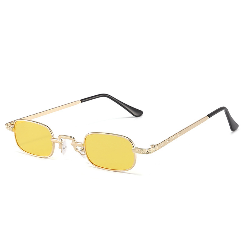 New Small Frame Square Sunglas - Metal Photo Panel review and price