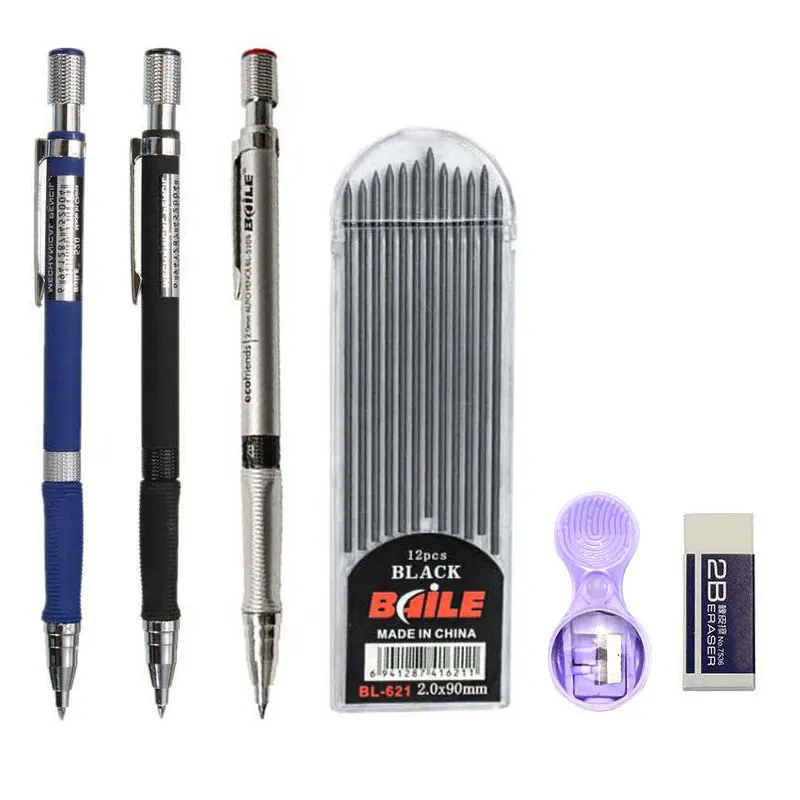 2.0mm Mechanical Pencil Set 2B - Staedtler Pencil Lumocolor review and price