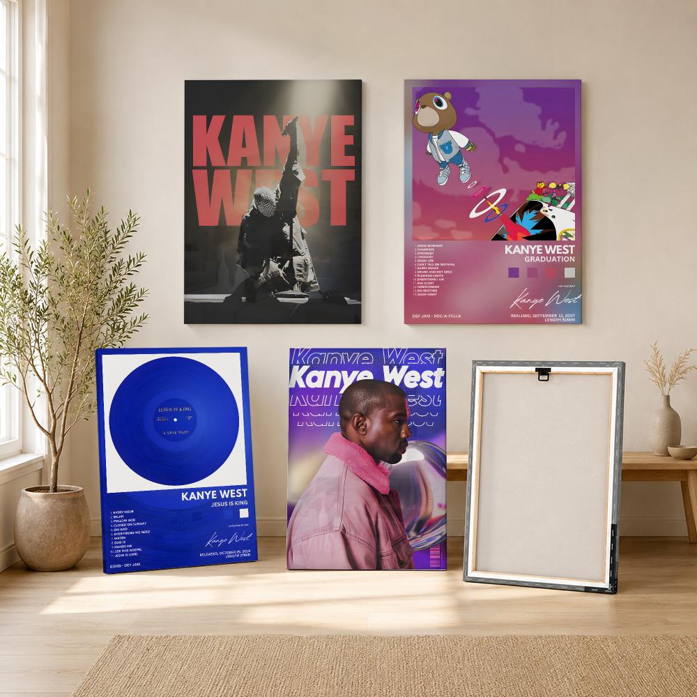 Rapper Singer K-Kanye West Pai - Canvas Wrap Ready review and price