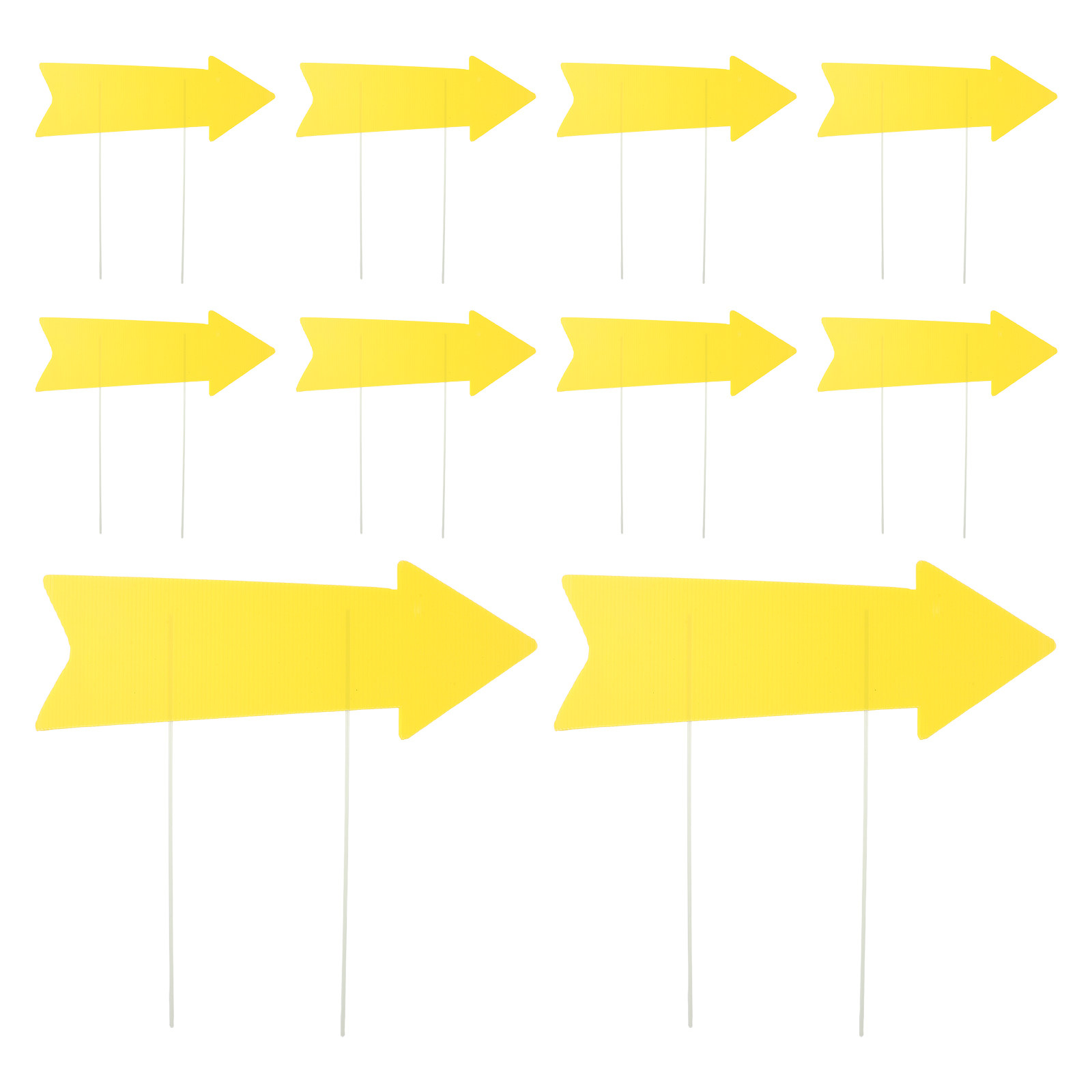 10Pcs Blank Yellow Arrow Yard  - Yard Sign Blank review and price