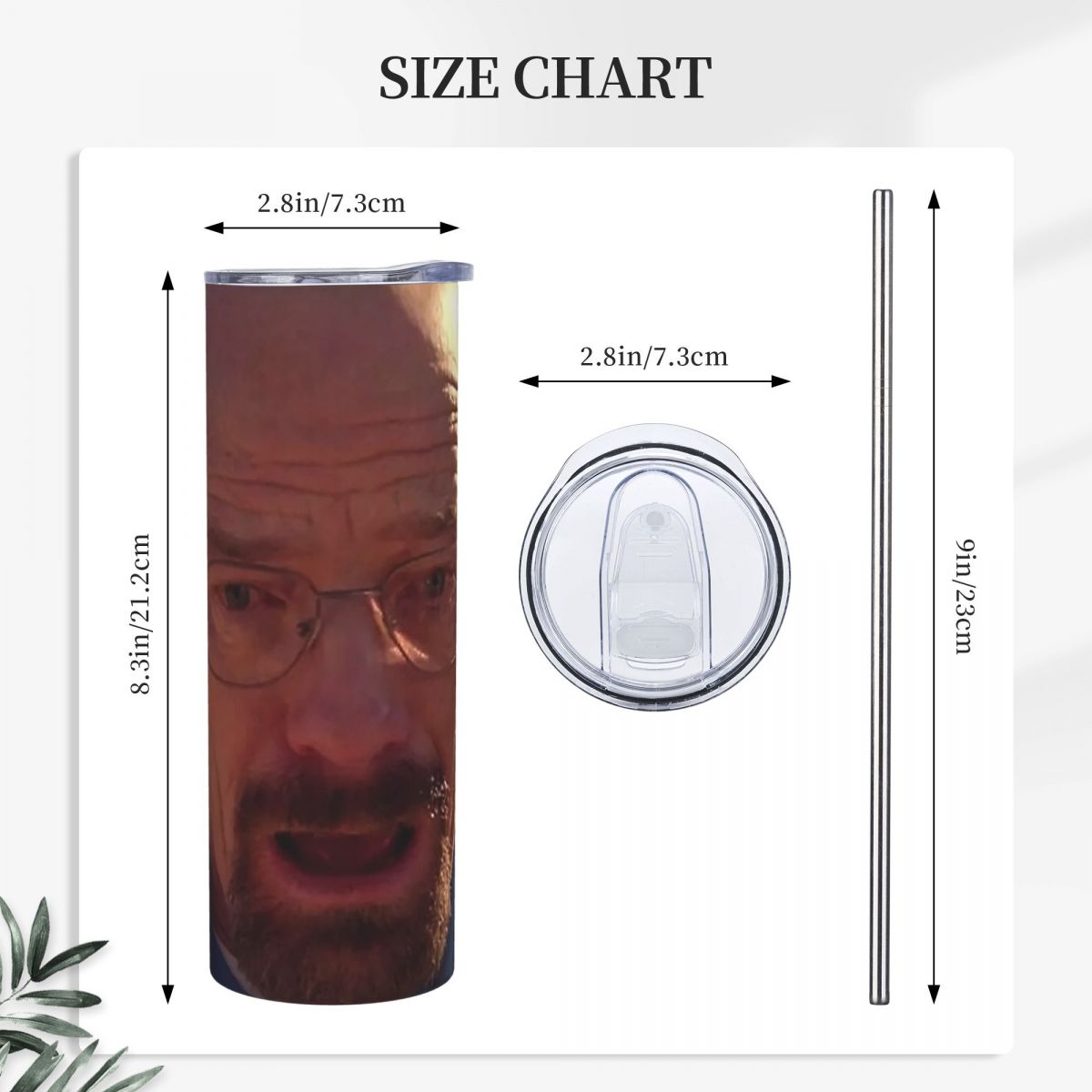 Walter White Mem Stainless Ste - Tumbler 20Oz White review and price
