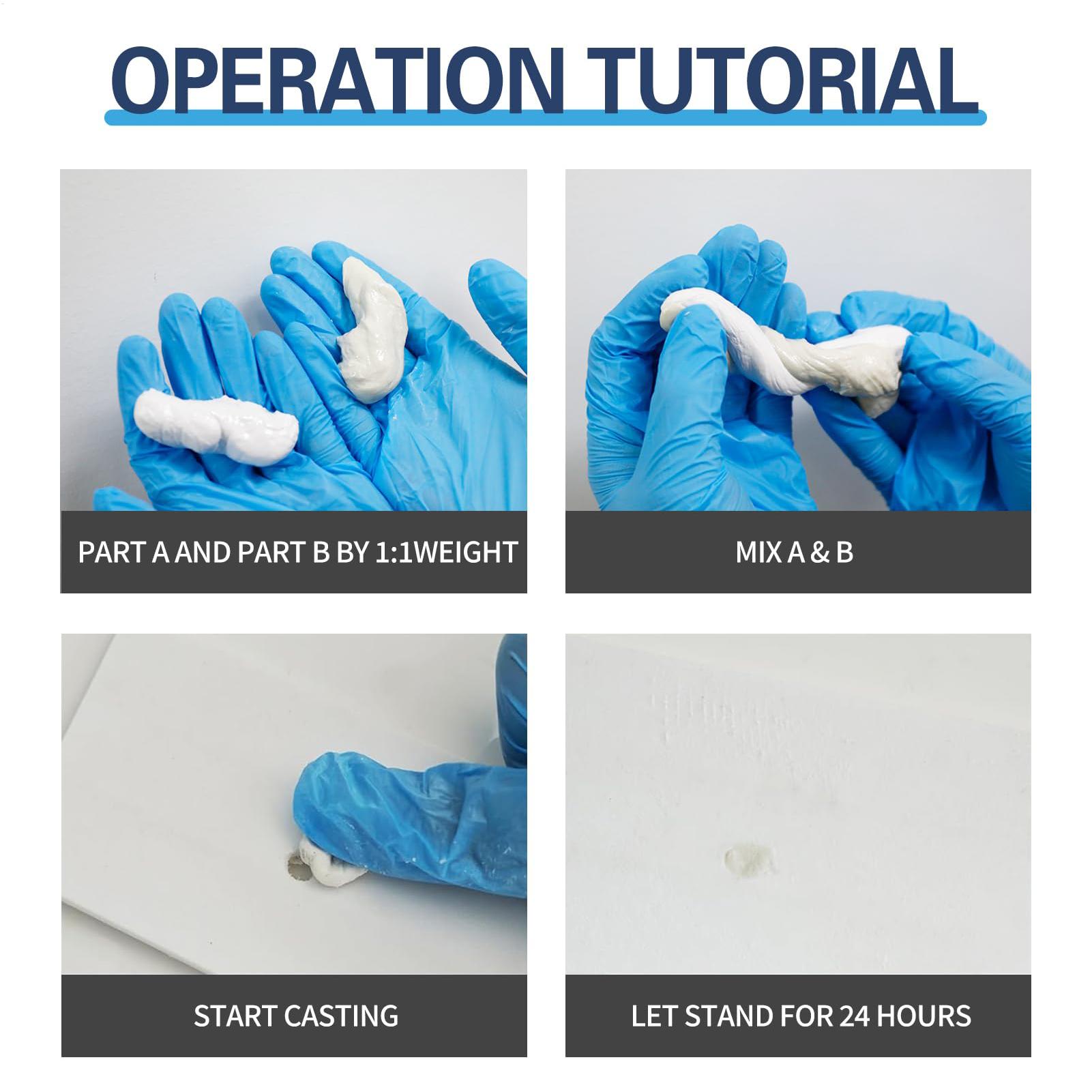 Quick Repair Epoxy Putty Two P - Ceramic Tile Blank review and price