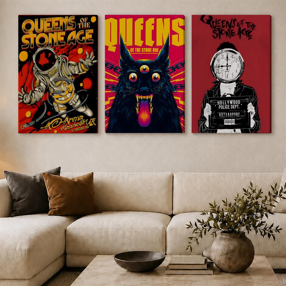 Band Q-Queens Of The Stone Age - Canvas Wrap Ready review and price