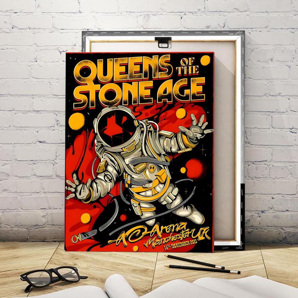 Band Q-Queens Of The Stone Age - Canvas Wrap Ready review and price