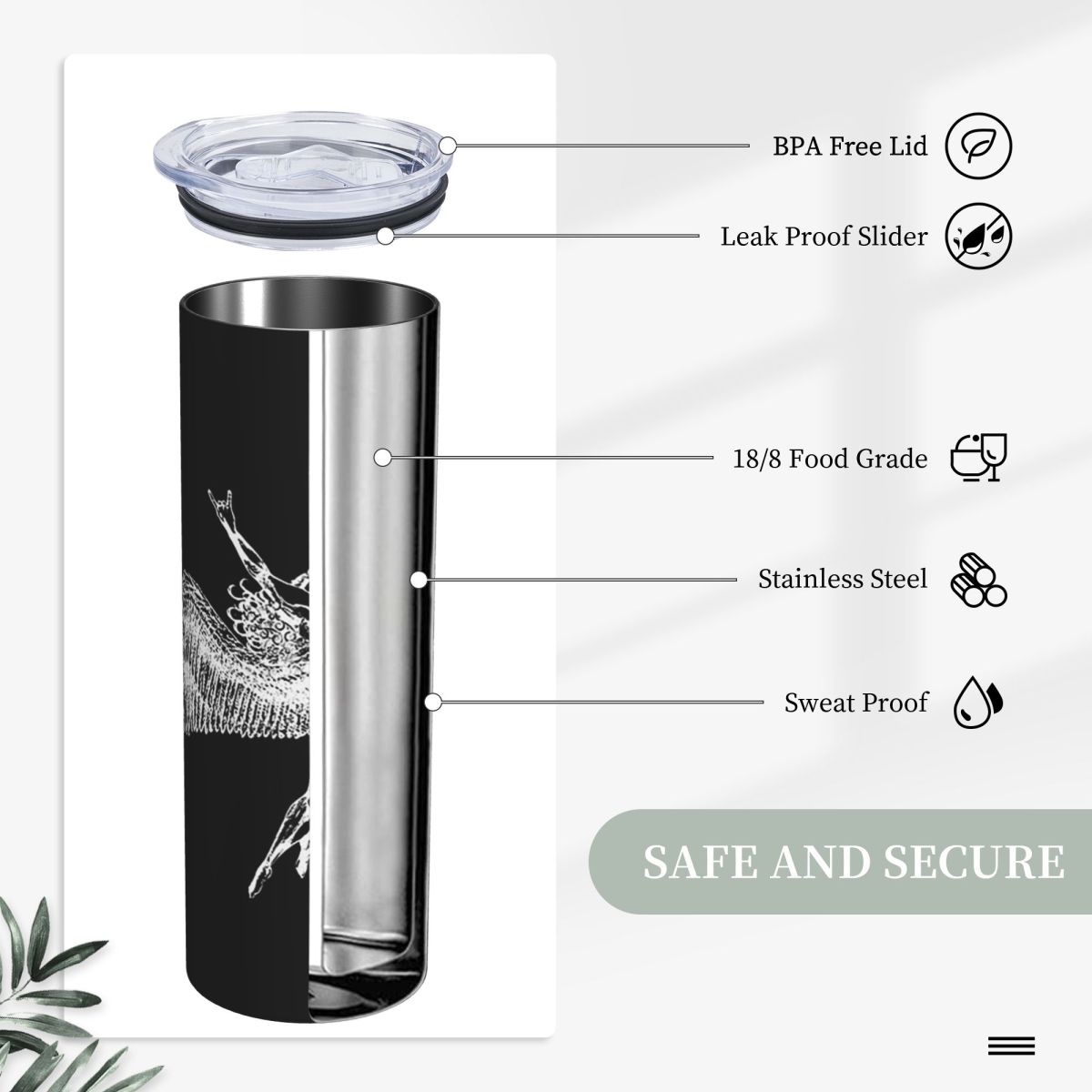 Icarus Throws The Horns - Whit - Tumbler 20Oz White review and price
