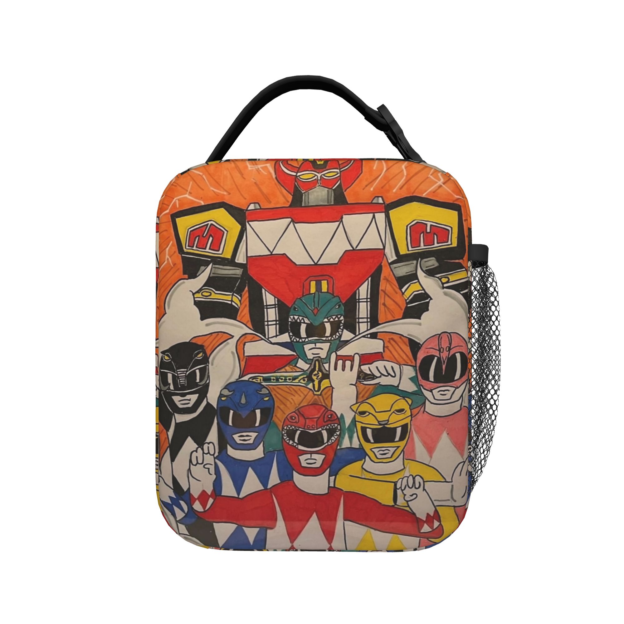 Power Rangers and Megazord Art - Tote Bag Sublimation review and price